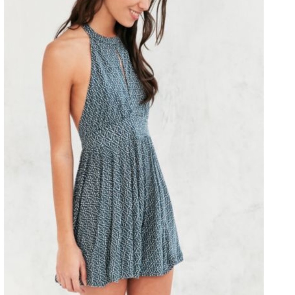 Ecote Indigo Romper